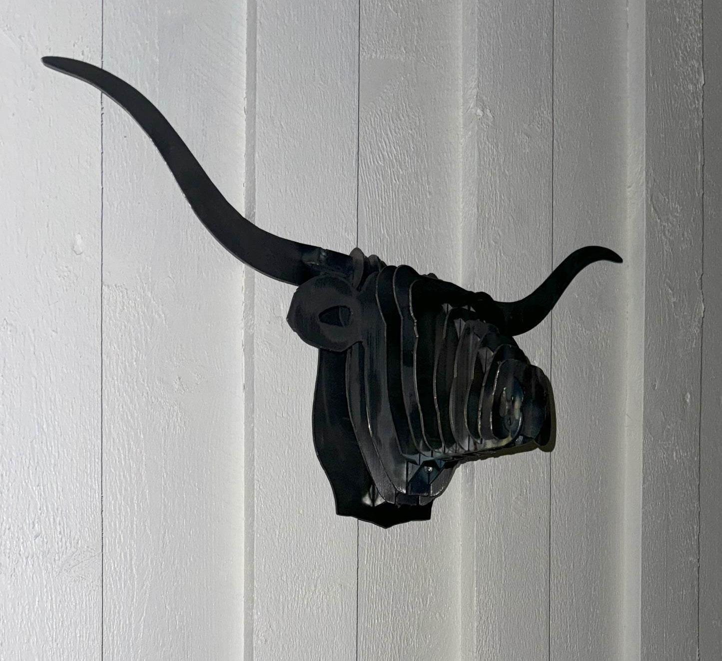 TEXAS LONGHORN - Parametrisk 3d Väggdekoration Hillslope