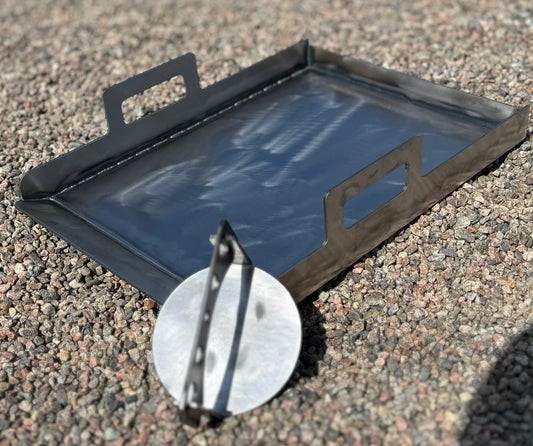 Stekbord & smashjärn för smashburgare – bild 3